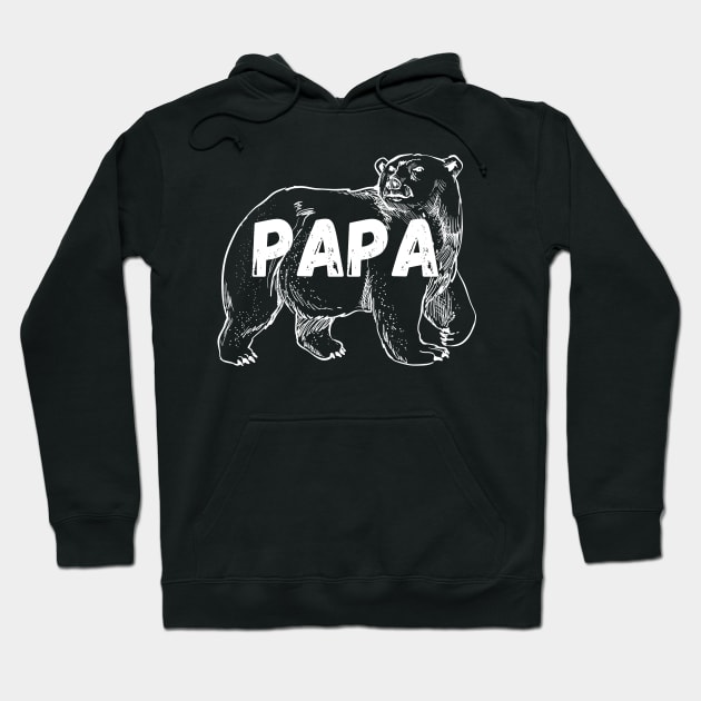 Papa Bear Hoodie by Giftadism